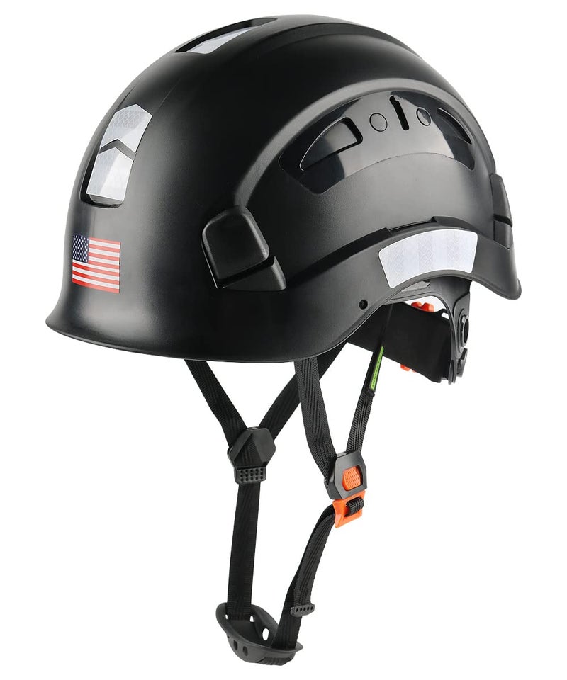 GREEN DEVIL Safety Helmet Hard Hat Adjustable Lightweight Vented ABS Work Helmet for Men and Women 6-Point Suspension ANSI Z89.1 Approved Ideal for Industrial & Construction - Image 1